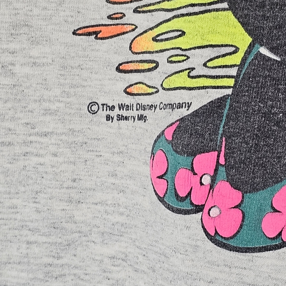 Vintage 80s 90s Walt Disney Co Sherry's Best Minnie Mouse Florida T-Shirt Large - Picture 4 of 5